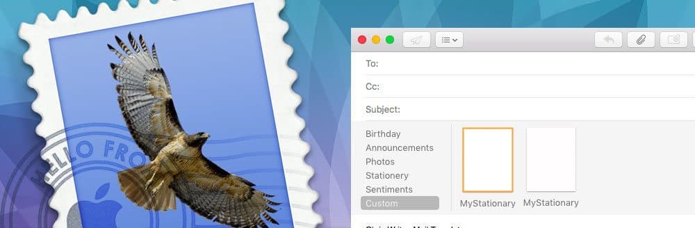 Create Custom HTML Email Signature Templates in macOS Mail