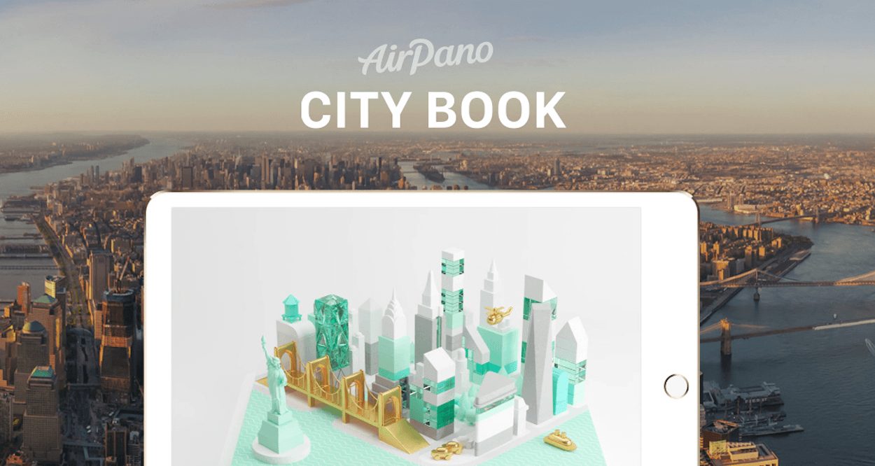 AirPano City Book app is free for now