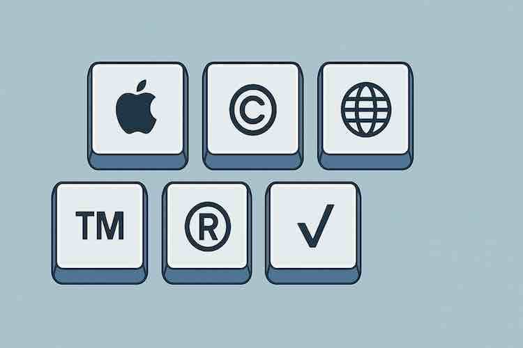 How to Type Common Symbols and Special Characters on macOS