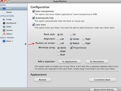 script to add icons to os dock script to add icons to os dock