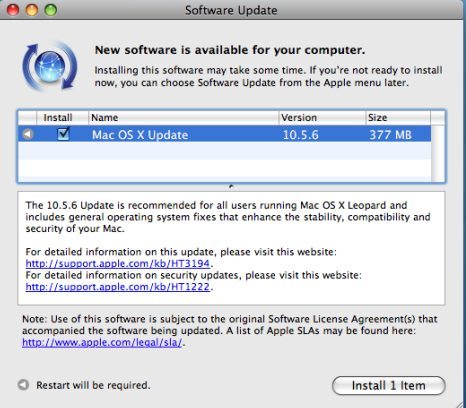 mac software update mac software update