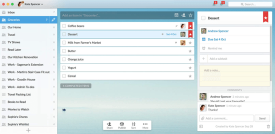 Wunderlist App