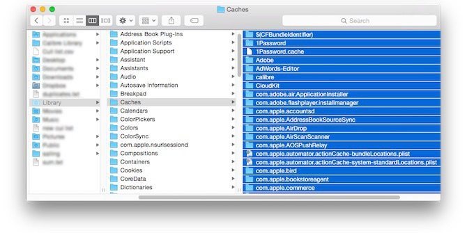 apple mac cache cleaner