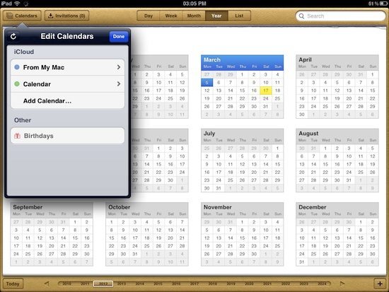 how to sync mac and iphone 5s calander