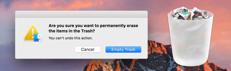 delete files macos sierra