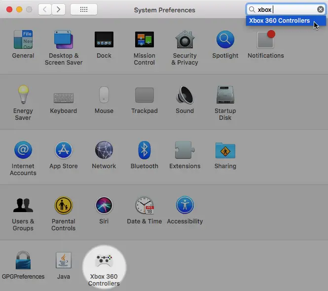xbox controller on mac sierra
