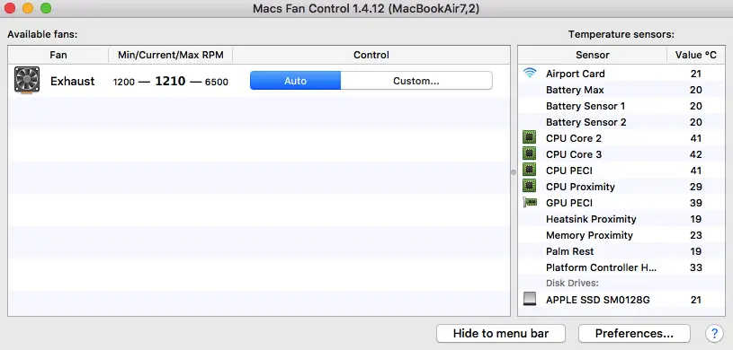 Download Macs Fan Control 1.5.9