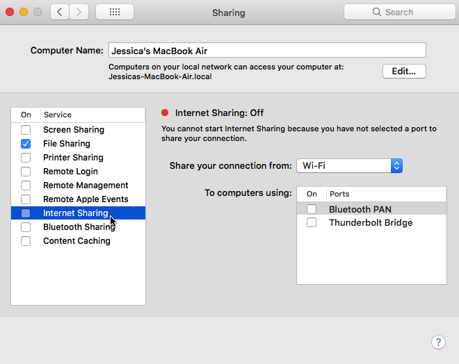 How to turn your Mac into a Wi-Fi hotspot